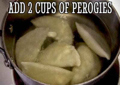 Sausage Perogi Recipe